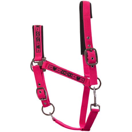 Imperial Riding Let's Dance Headcollar #colour_deep-pink