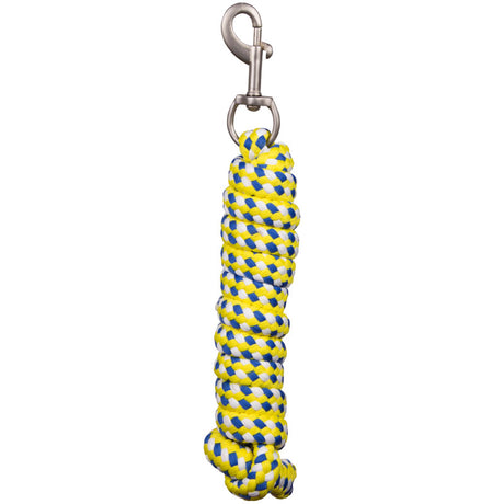 Imperial Riding Lead Rope Classic With Snap Hook #colour_cobalt-neon-citrus