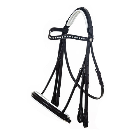 Imperial Riding Di Layla IWeymouth Bridle #colour_black-white