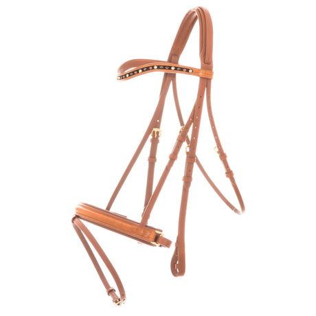 Imperial Riding Di Layla Snaffle Bridle #colour_brown-cognac