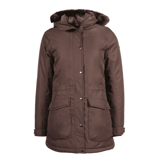 HKM Eaton Parka #colour_dark-brown