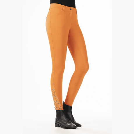 HKM Allure Riding Breeches #colour_orange