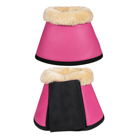 HKM Comfort Premium Fur Overreach Boots #colour_pink