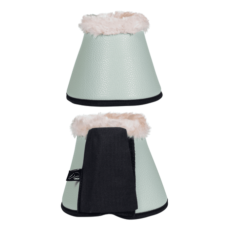 HKM Comfort Premium Fur Overreach Boots #colour_light-green
