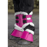 HKM Comfort Shetty Overreach Boots #colour_cranberry