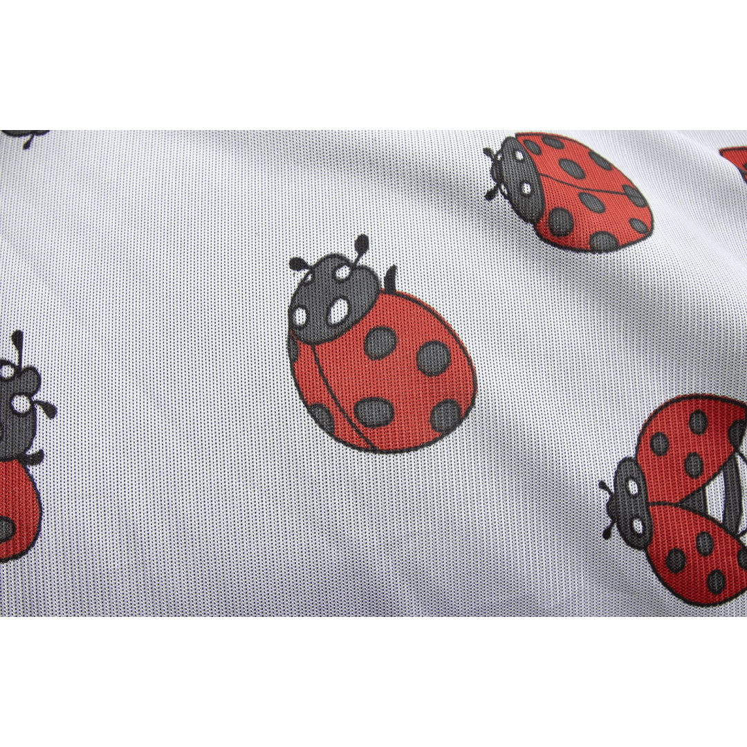 HKM Ladybug Fly Rug #colour_white-red