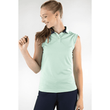 HKM Classico Sleeveless Polo Shirt #colour_mint