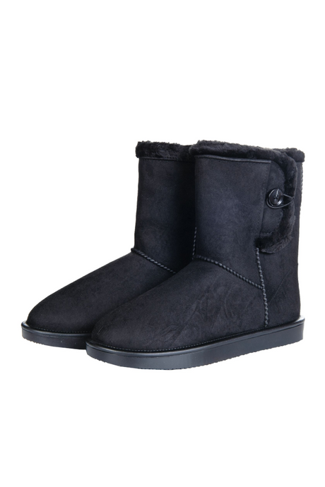 HKM Davos Button Fur All-Weather Boots #colour_black