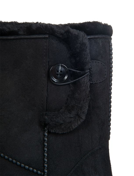 HKM Davos Button Fur All-Weather Boots #colour_black