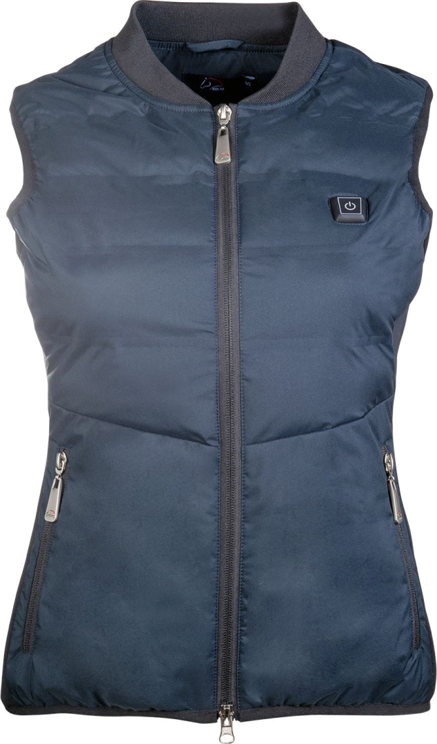 HKM Comfort Temperature Style Heating Vest #colour_deep-blue