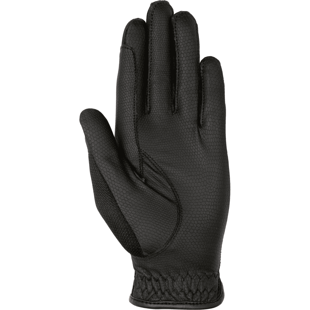 HKM Style Summer Riding Gloves #colour_black