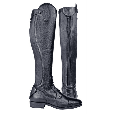HKM Latinium Style Long, Width L Riding Boots #colour_black