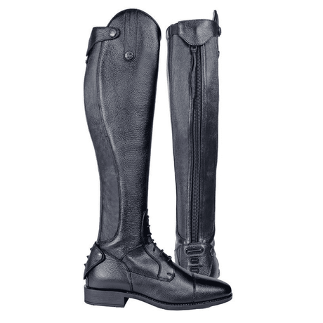 HKM Latinium Style Extra Long, Width L Riding Boots #colour_black