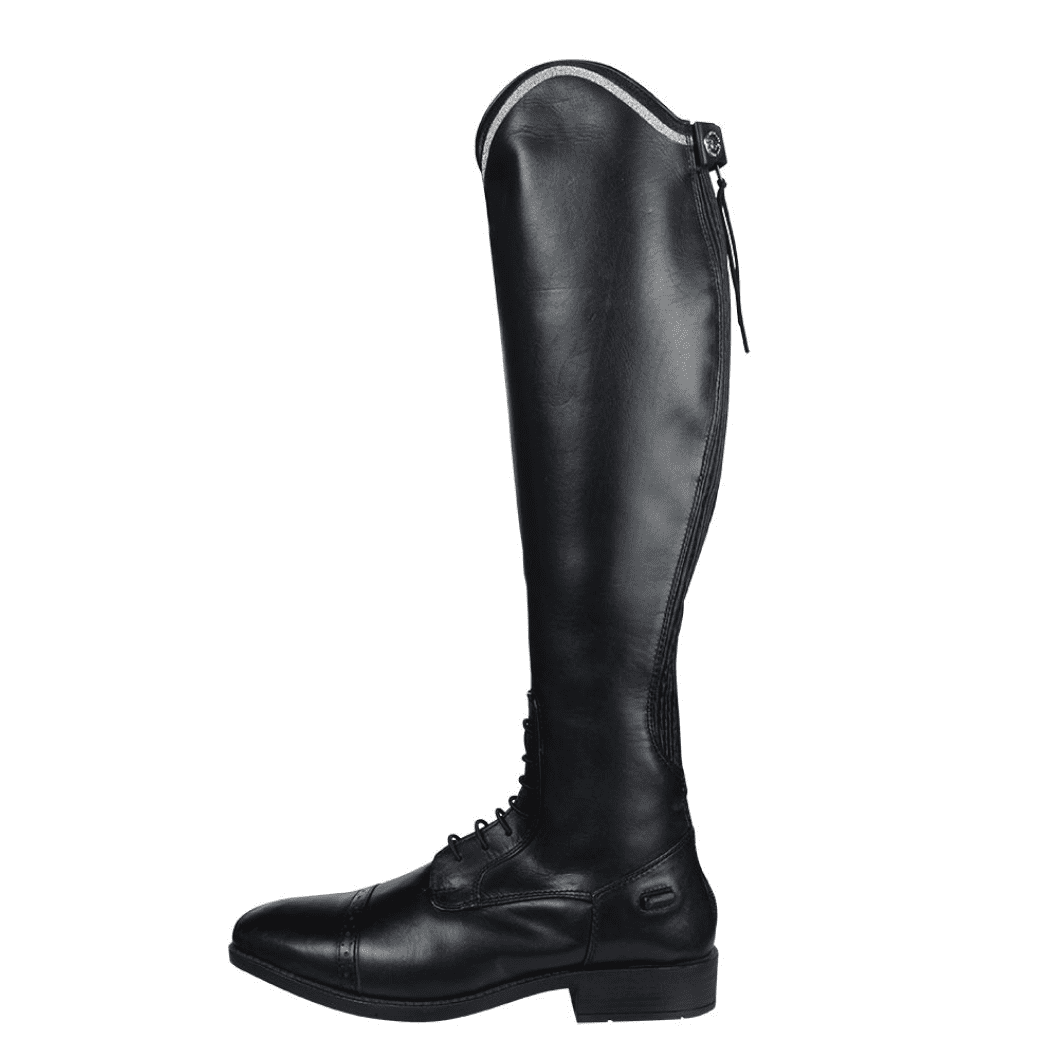 HKM Valencia Style Riding Boots Normal/Extra Wide #colour_black