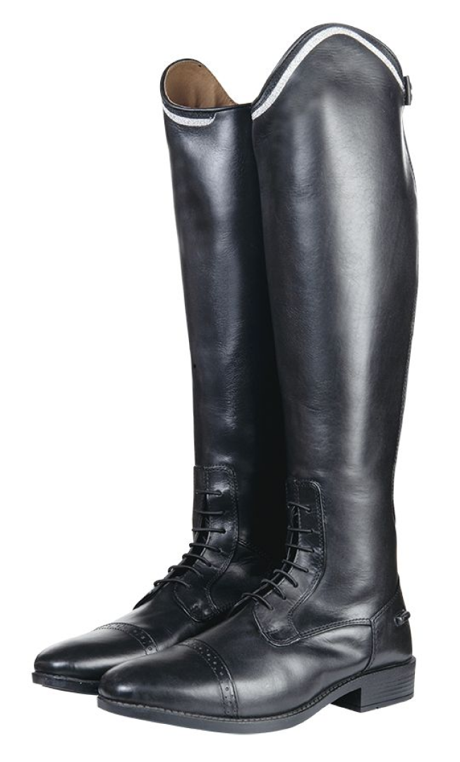 HKM Valencia Style Riding Boots Long/Narrow Width #colour_black