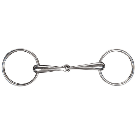 HKM Stainless Steel Loose Ring Anatomic Snaffle 16mm