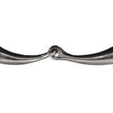 HKM Stainless Steel Loose Ring Anatomic Snaffle 16mm