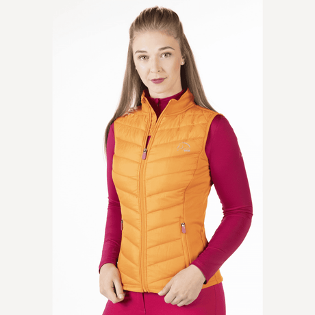 HKM Basel Style Jersey/Nylon Vest #colour_orange