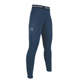 HKM Wien Style Silicone Knee Patch Riding Leggings #colour_deep-blue