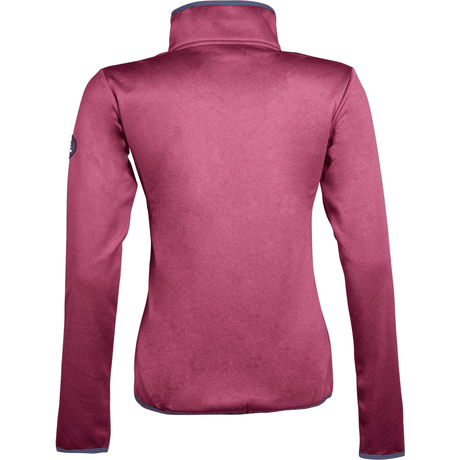 HKM Ontario Style Fleece Jacket #colour_dark-red
