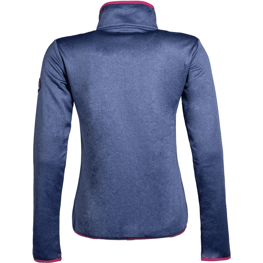 HKM Ontario Style Fleece Jacket #colour_deep-blue
