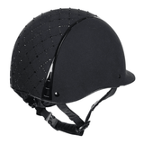 HKM Linz Style Riding Helmet #colour_black-black