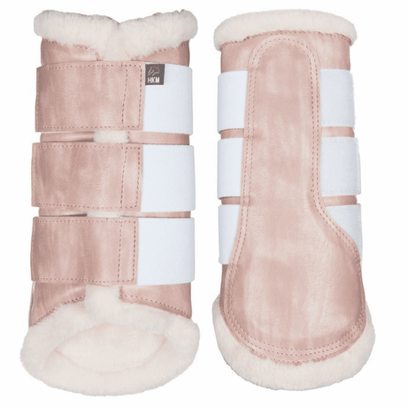 HKM Comfort Illinois Style Protection Boots #colour_milky-pink