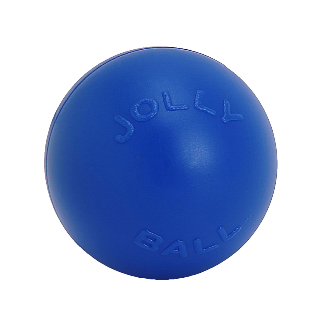 Jolly Pets Push n Play Jolly Ball Blue 4.5