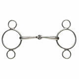 Mors hollandais articulé à 2 anneaux Korsteel en acier inoxydable
