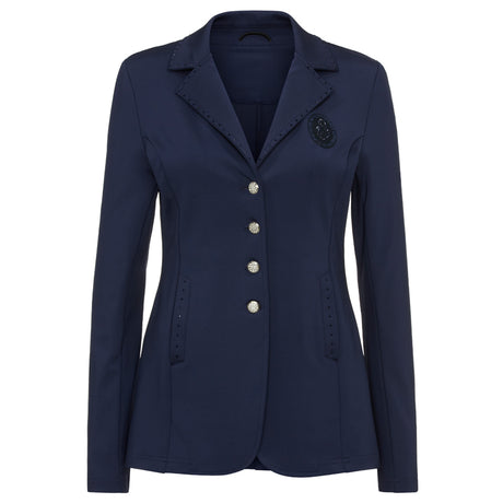Imperial Riding Starlight Ladies Stone Competition Jacket #colour_navy-stone