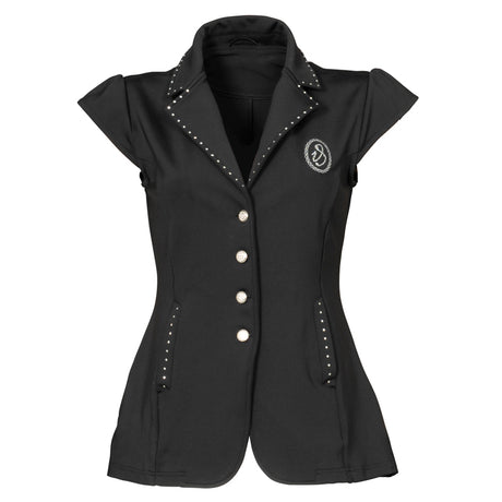 Imperial Riding Soft Shell Ladies Body Warmer #colour_black