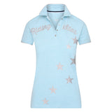Imperial Riding It's Time To Shine Kids Polo Shirt #colour_dusty-jade-heather