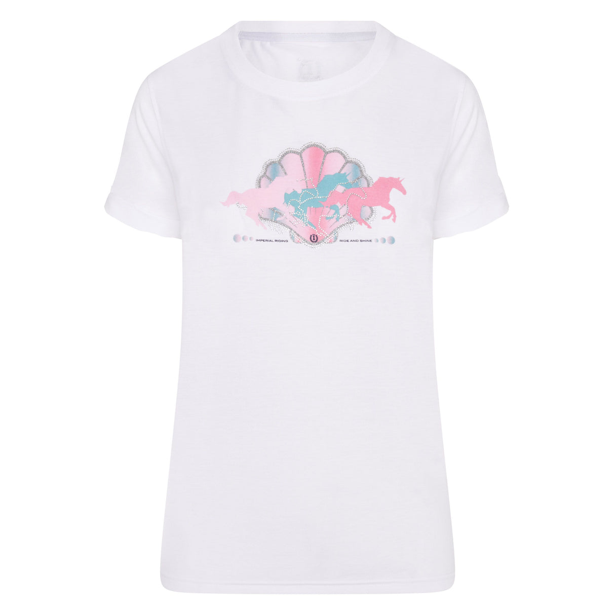 Imperial Riding Horses and Mermaids Kids T-shirt #colour_white