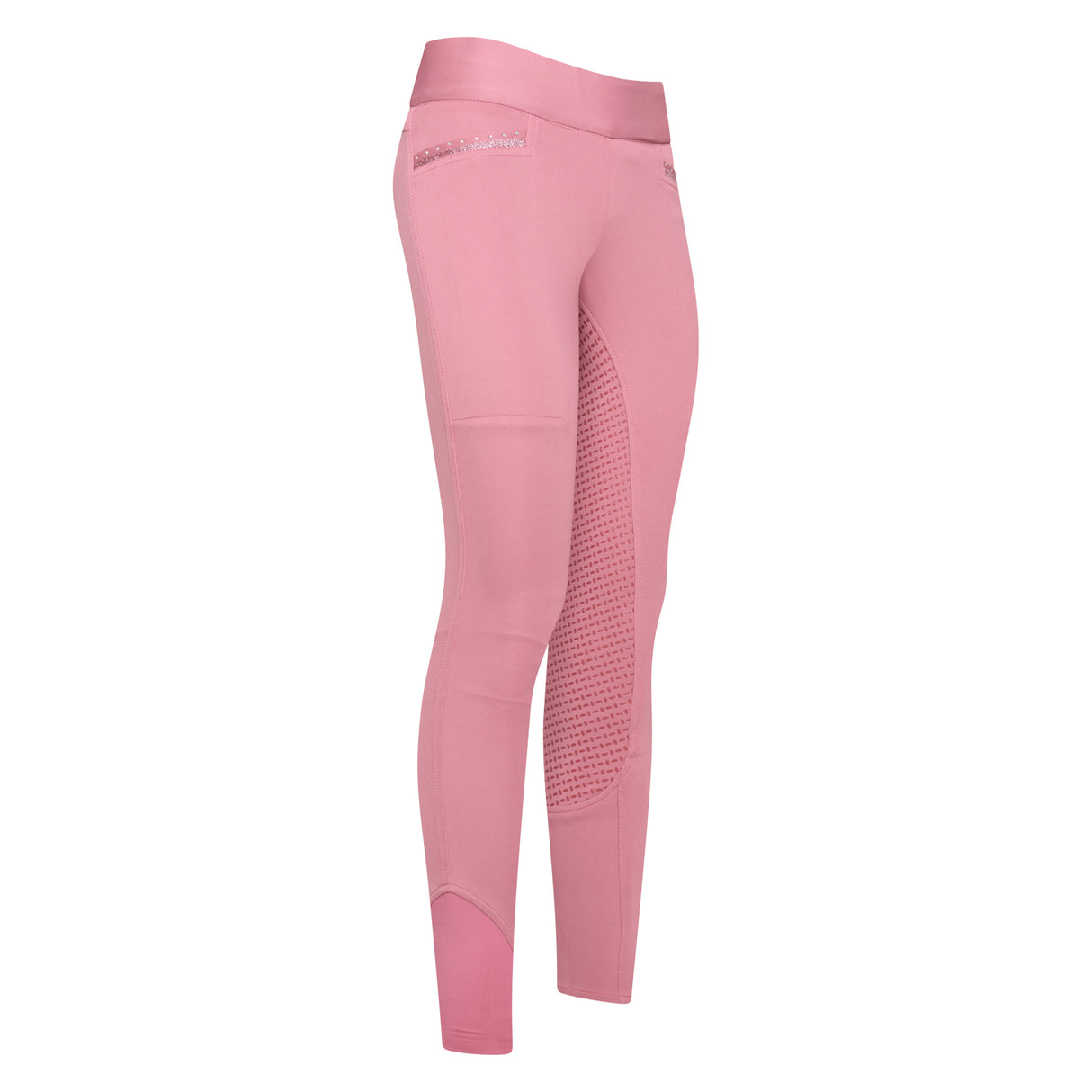 Imperial Riding El Capone Full Grip Riding Tights #colour_fairy-tale-rose