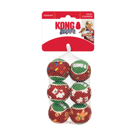 KONG Holiday Squeakair Balls #size_s