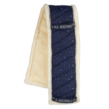 Imperial Riding Moments Lunging pad With Fur #colour_navy