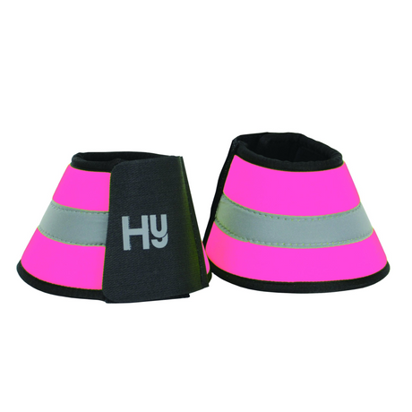 HyVIZ Reflector Over Reach Boots #colour_pink