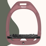 Flex-On Limited Edition Green Composite Inclined Ultra Grip Stirrups - Pink/Black/Pink #colour_pink-black-pink