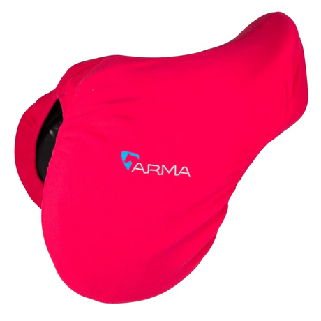 Shires ARMA Fleece Saddle Cover #colour_pink