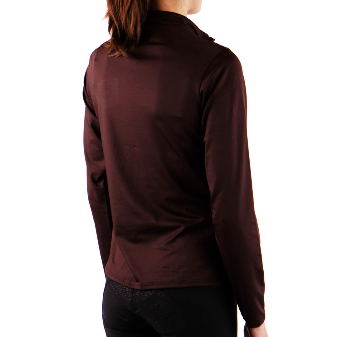 Montar Everly Rose Gold Crystal Long Sleeve Ladies Base Layer