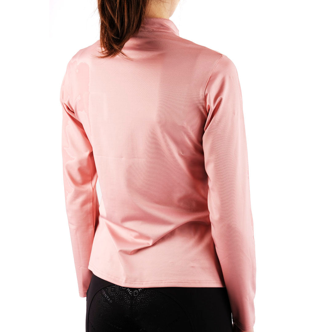 Montar Everly Rose Gold Crystal Long Sleeve Ladies Base Layer