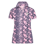 Imperial Riding Junior Glitzy Polo Shirt #colour_powder-pink