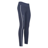 Imperial Riding Shiny Uni Full Grip Riding Tights #colour_navy