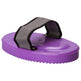 Imperial Riding Curry Comb With Hand Loop #colour_light-lilac-black