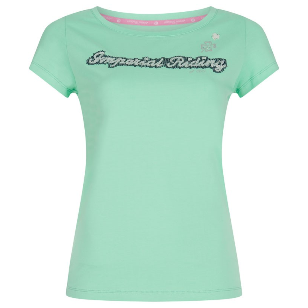 Imperial Riding Junior Bliss T-Shirt #colour_summer-green