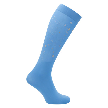 Imperial Riding Outdoor Star Socks #colour_blue-dancer