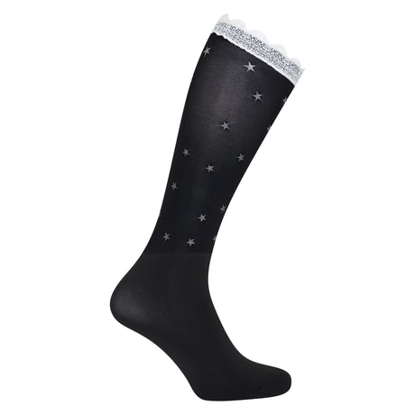 Imperial Riding Star Lace Socks #colour_black