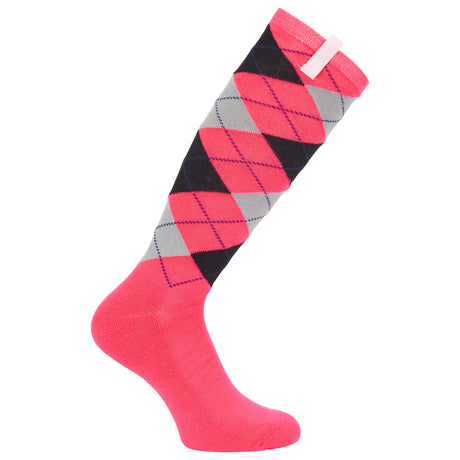 Imperial Riding Simple Detail Socks #colour_diva-pink
