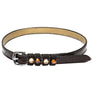 Imperial Riding Leather Pardouz Spur Straps #colour_brown-gold
