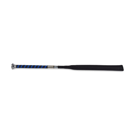 GS Equestrian Bat Whip With Silver Top 50cm